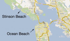 stinsonoceanbeach-300x175 Two Great White Shark Sightings in Ocean Beach