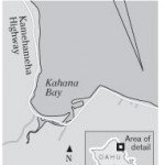 Oahu Shark Attack Location - Ka'awa / Kahana Bay
