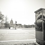 White Mike with the US Capitol Building